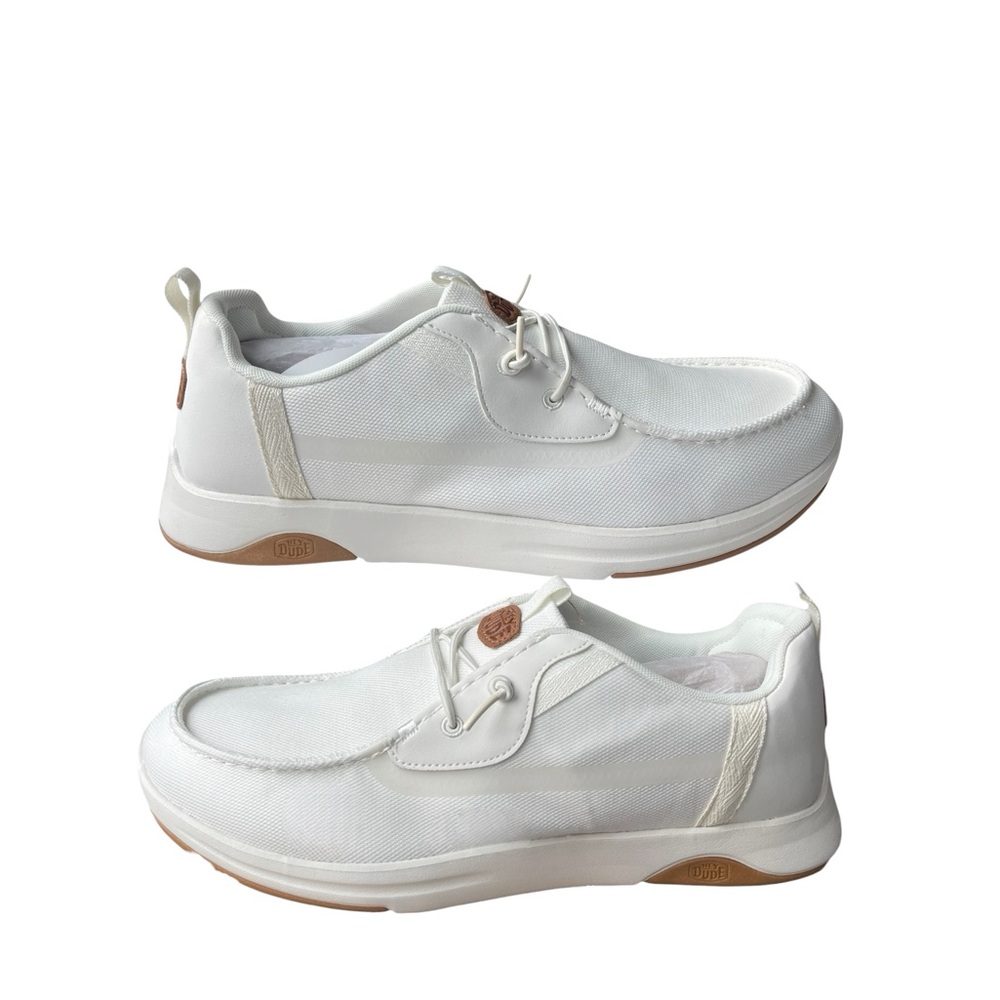 Men’s 13 HEYDUDE Wally Drift Mesh Boat Shoes NEW Casual Lightweight Slip-On